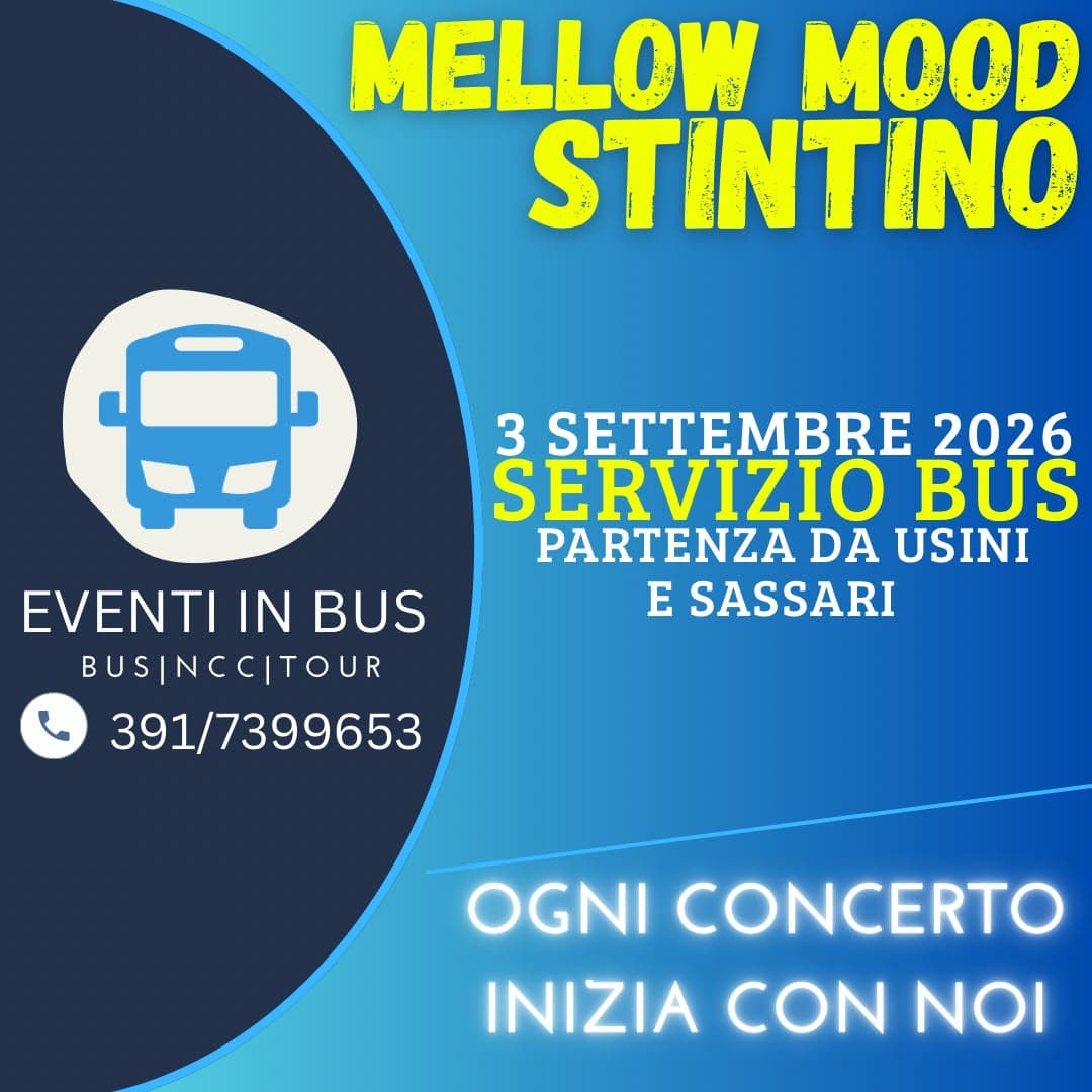 🚌Servizio Bus - Mellow Mood - Stintino