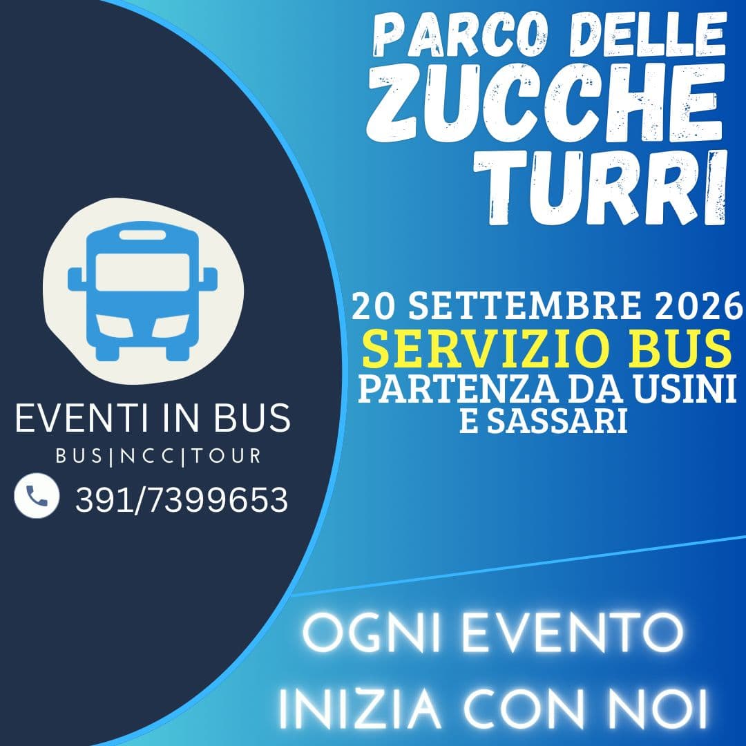 Servizio Bus - Parco delle Zucche - Turri