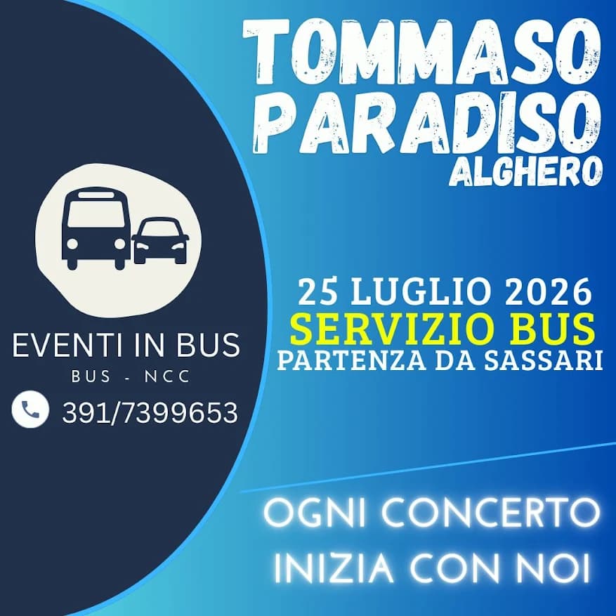 Servizio Navetta - Francesco Gabbani - Porto Torres