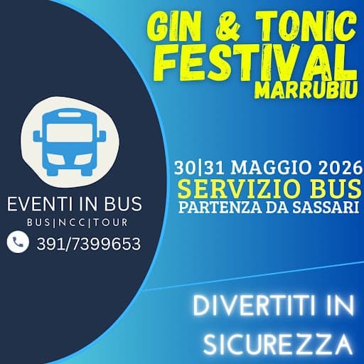 Servizio Bus - Gin & Tonic Festival - Marrubiu