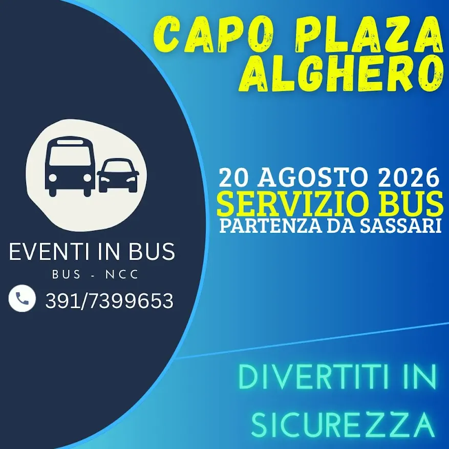Servizio Bus - Navetta - Capo Plaza - Alghero