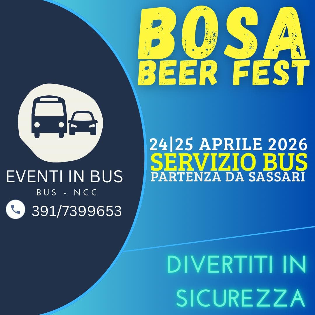 Servizio Bus - Bosa Beer Fest  - Bosa