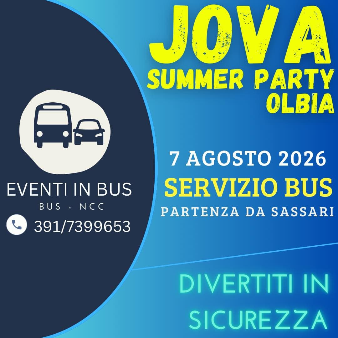 Servizio bus - Navetta - Jova Summer Party