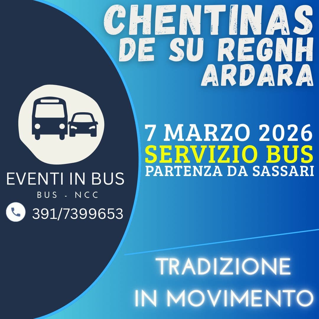 Servizio Bus - Chentinas De Su Regnu - Ardara
