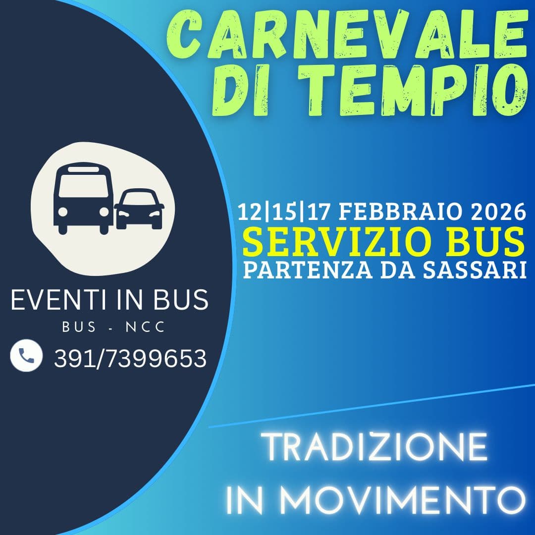 Servizio Bus - Carnevale di Tempio
