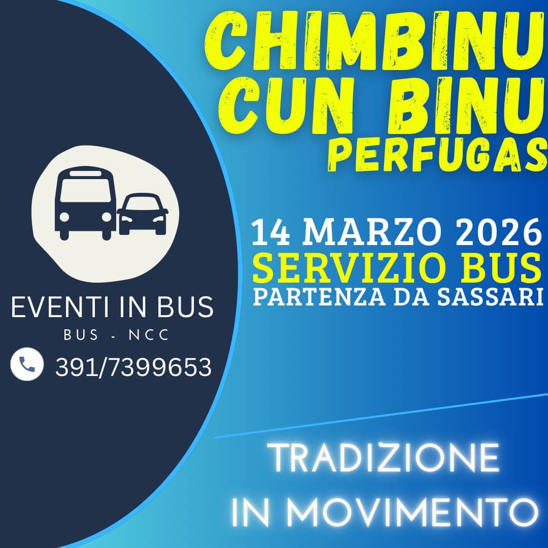 Servizio Bus - Chimbinu Cun Binu  - Perfugas