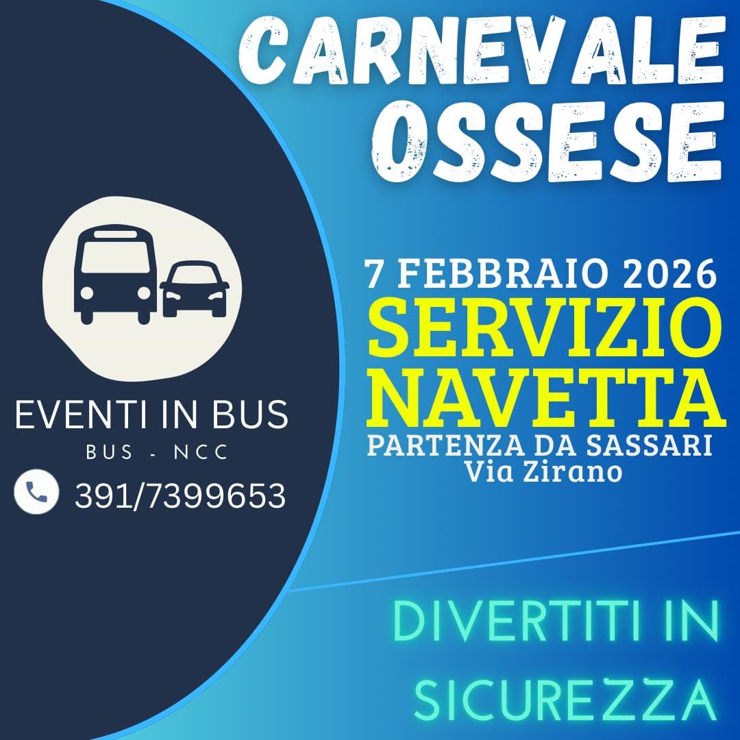 Servizio Navetta - Carnevale Ossese - Ossi