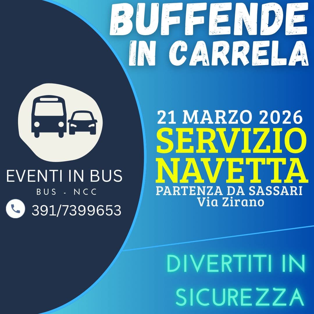 Servizio Navetta - Buffende In Carrela - Chiaramonti